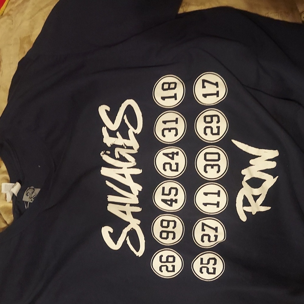 Retro inspired mlb players choice "savages row" Graphic tee.